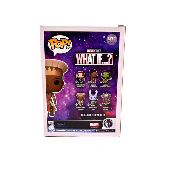 Funko Pop Marvel Studios What If Queen General Ramonda 971 Bobble Head Figure - Picture 2 of 6